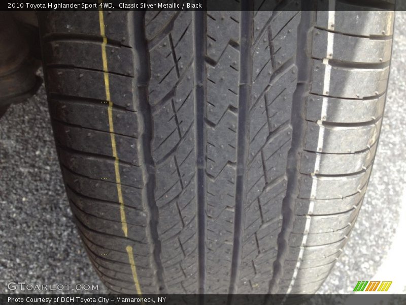 Classic Silver Metallic / Black 2010 Toyota Highlander Sport 4WD