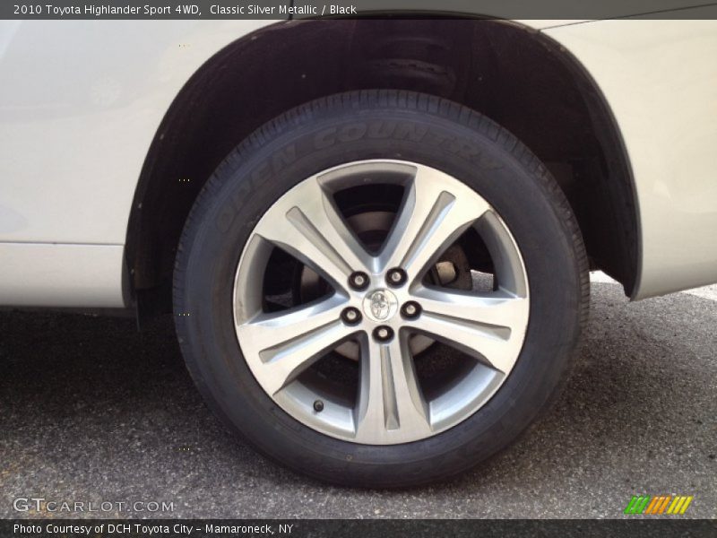  2010 Highlander Sport 4WD Wheel