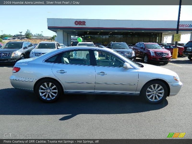 Silver Frost Pearl / Gray 2009 Hyundai Azera Limited