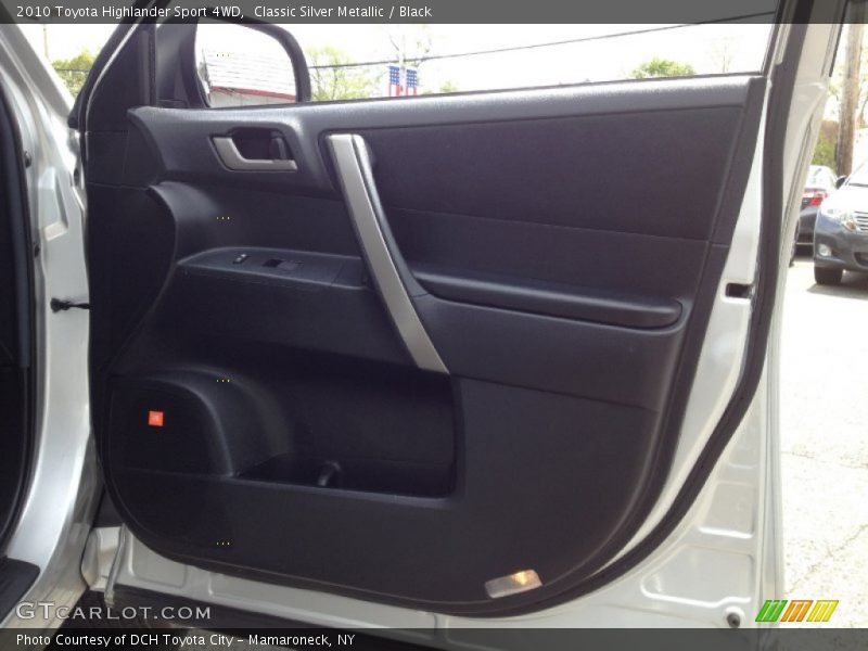 Classic Silver Metallic / Black 2010 Toyota Highlander Sport 4WD