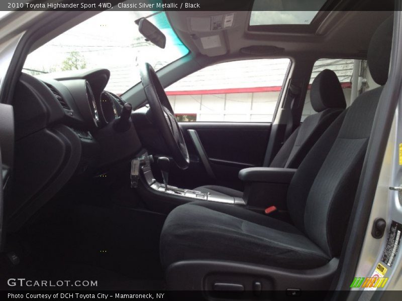Classic Silver Metallic / Black 2010 Toyota Highlander Sport 4WD