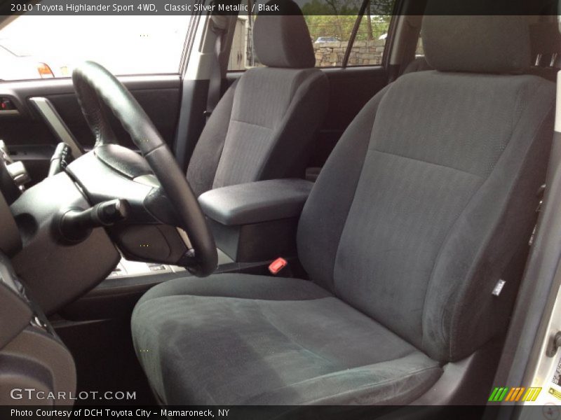 Classic Silver Metallic / Black 2010 Toyota Highlander Sport 4WD