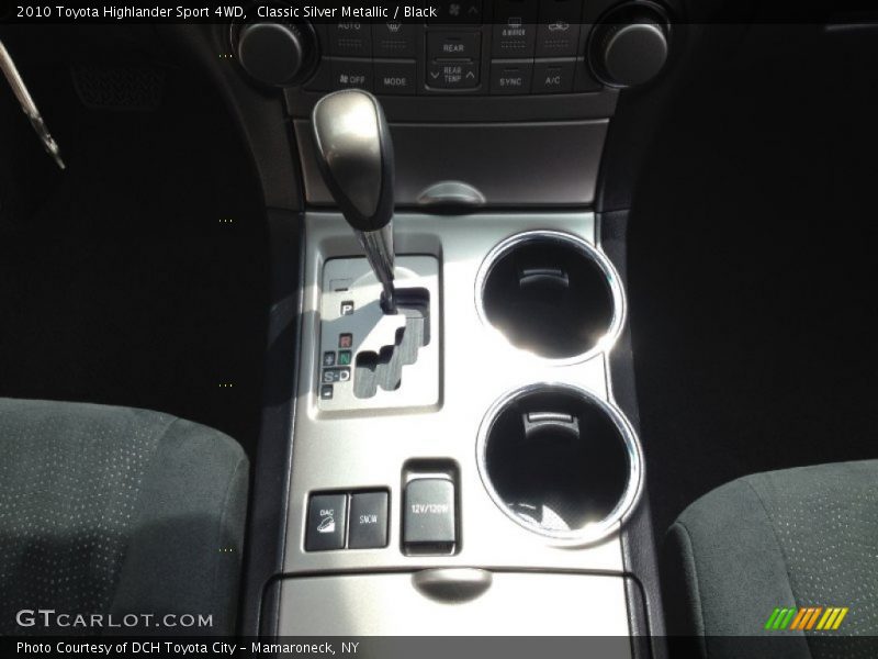 Classic Silver Metallic / Black 2010 Toyota Highlander Sport 4WD