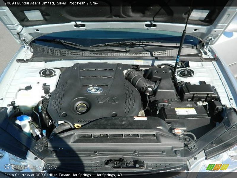 Silver Frost Pearl / Gray 2009 Hyundai Azera Limited