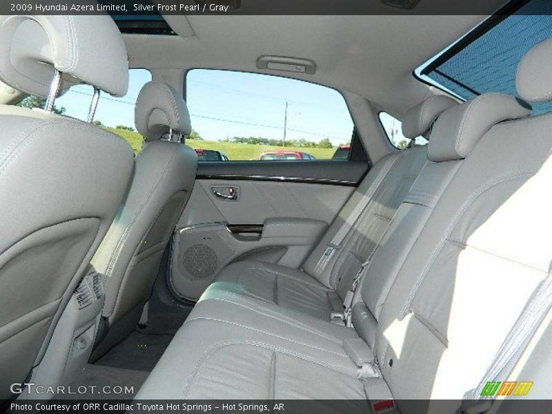Silver Frost Pearl / Gray 2009 Hyundai Azera Limited