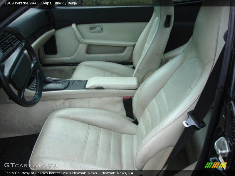  1989 944 S Coupe Beige Interior