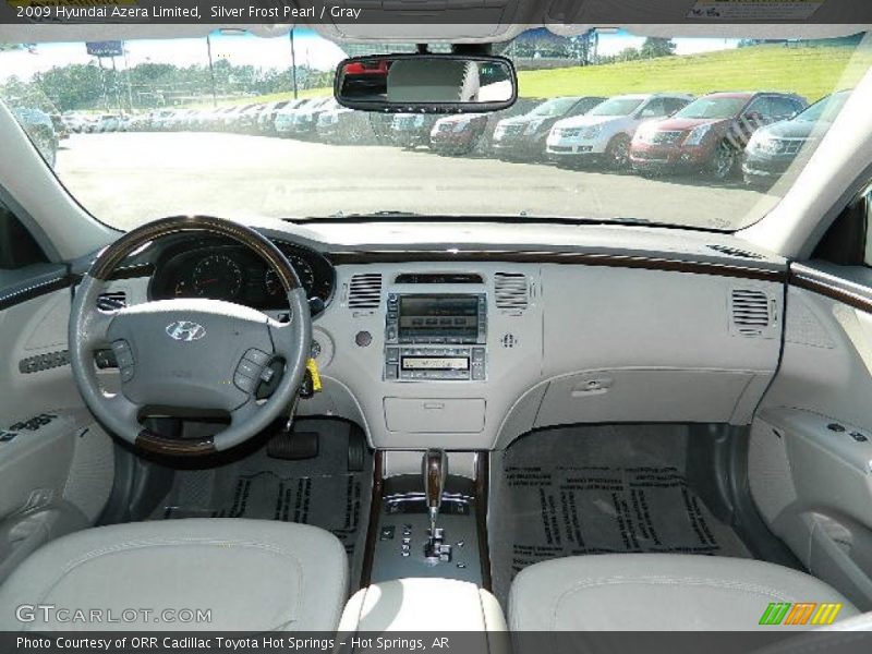 Silver Frost Pearl / Gray 2009 Hyundai Azera Limited