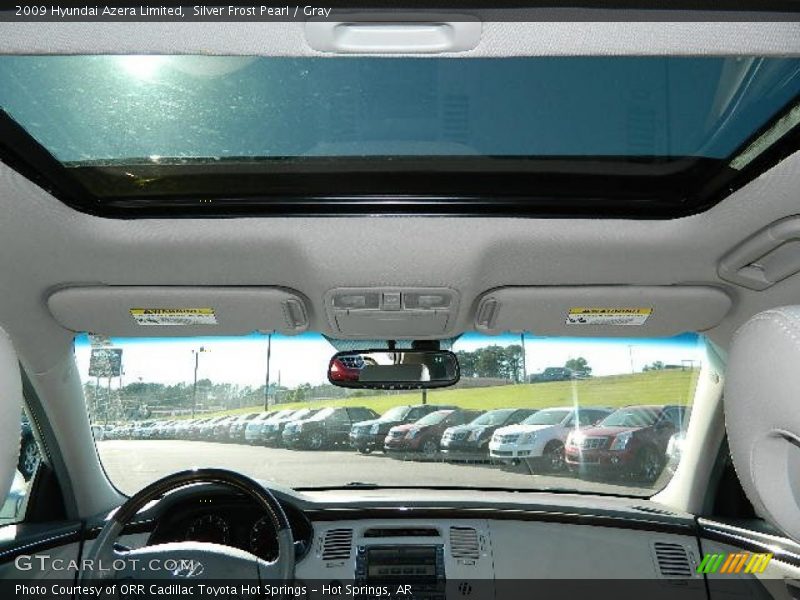Silver Frost Pearl / Gray 2009 Hyundai Azera Limited