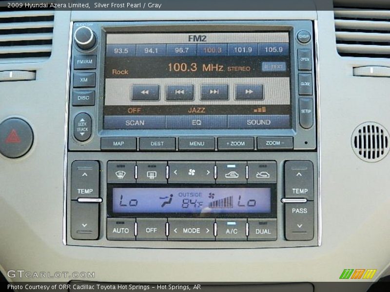 Silver Frost Pearl / Gray 2009 Hyundai Azera Limited