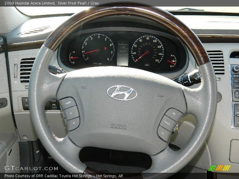 Silver Frost Pearl / Gray 2009 Hyundai Azera Limited