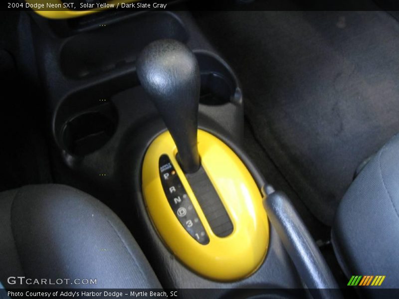 Solar Yellow / Dark Slate Gray 2004 Dodge Neon SXT