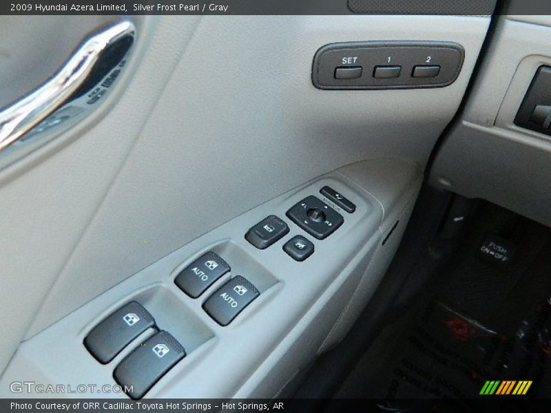 Silver Frost Pearl / Gray 2009 Hyundai Azera Limited