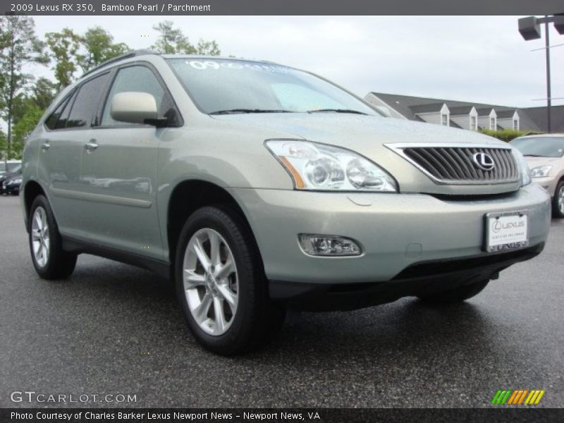 Bamboo Pearl / Parchment 2009 Lexus RX 350