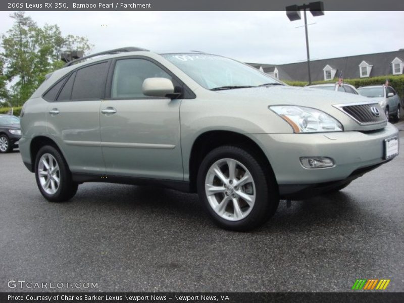 Bamboo Pearl / Parchment 2009 Lexus RX 350