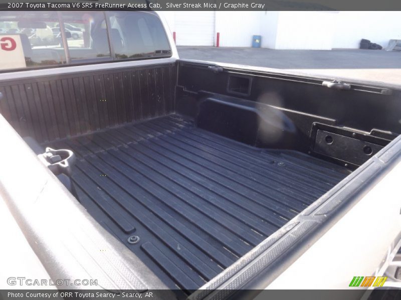 Silver Streak Mica / Graphite Gray 2007 Toyota Tacoma V6 SR5 PreRunner Access Cab