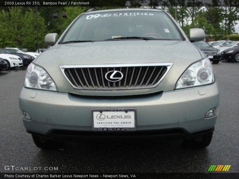 Bamboo Pearl / Parchment 2009 Lexus RX 350