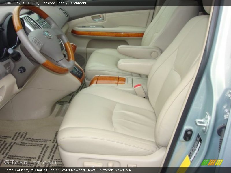 Bamboo Pearl / Parchment 2009 Lexus RX 350