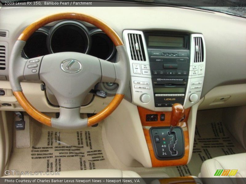 Bamboo Pearl / Parchment 2009 Lexus RX 350