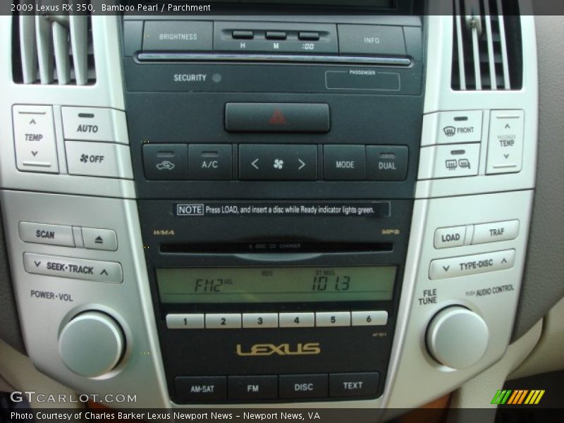 Bamboo Pearl / Parchment 2009 Lexus RX 350