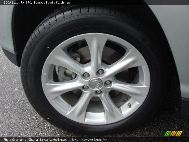 Bamboo Pearl / Parchment 2009 Lexus RX 350
