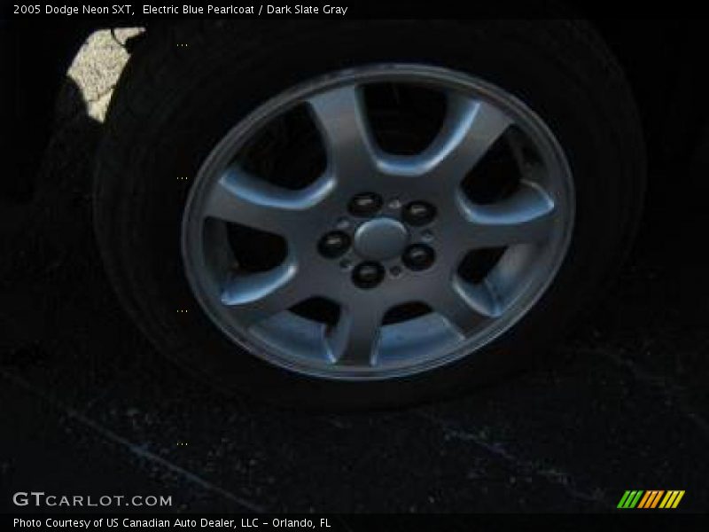 Electric Blue Pearlcoat / Dark Slate Gray 2005 Dodge Neon SXT