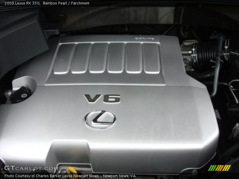 Bamboo Pearl / Parchment 2009 Lexus RX 350