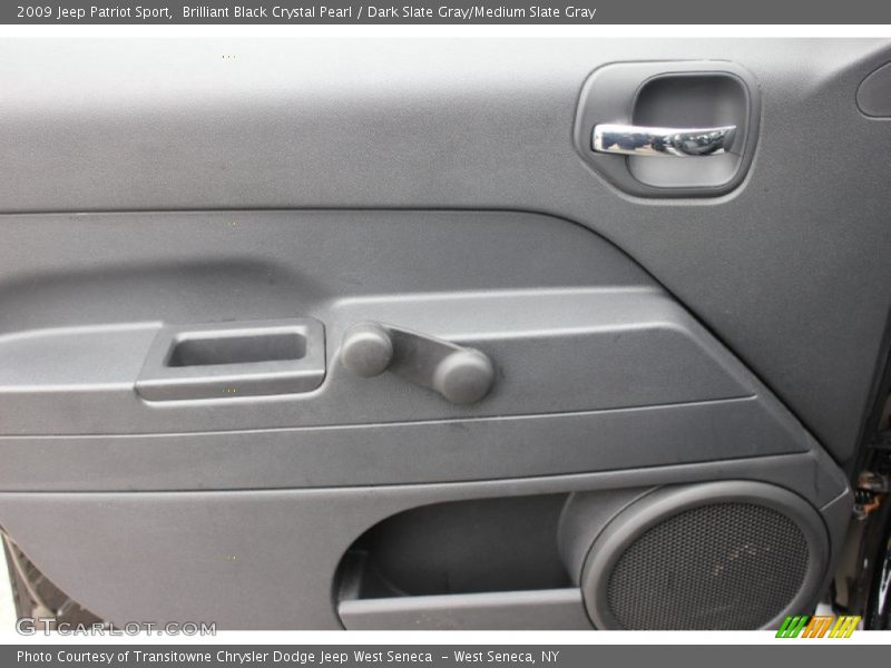 Brilliant Black Crystal Pearl / Dark Slate Gray/Medium Slate Gray 2009 Jeep Patriot Sport