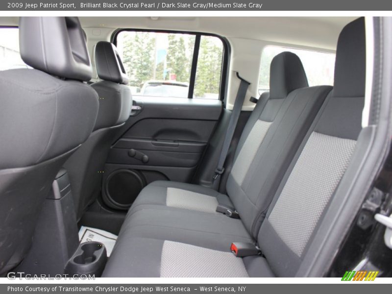 Brilliant Black Crystal Pearl / Dark Slate Gray/Medium Slate Gray 2009 Jeep Patriot Sport