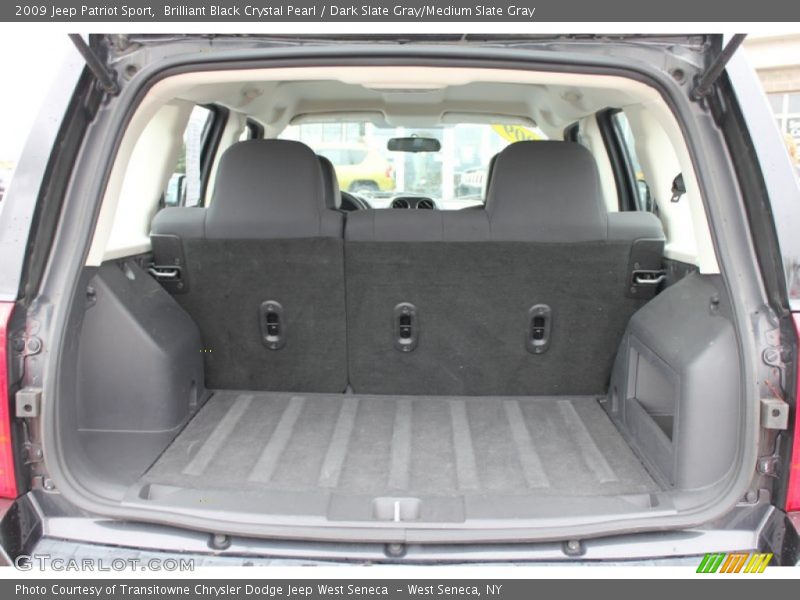 Brilliant Black Crystal Pearl / Dark Slate Gray/Medium Slate Gray 2009 Jeep Patriot Sport
