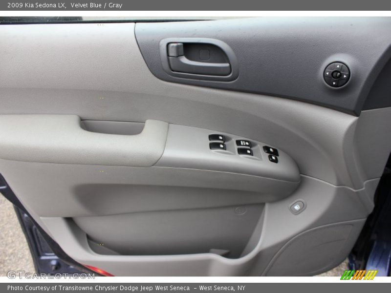 Velvet Blue / Gray 2009 Kia Sedona LX