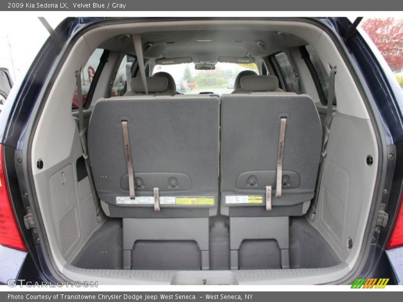 Velvet Blue / Gray 2009 Kia Sedona LX