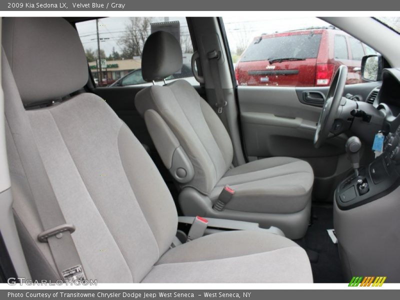 Velvet Blue / Gray 2009 Kia Sedona LX