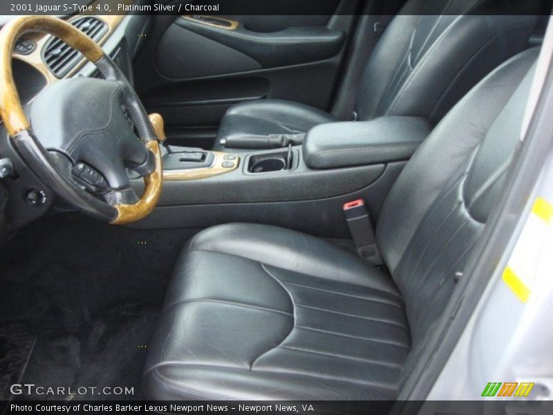 Platinum Silver / Charcoal 2001 Jaguar S-Type 4.0