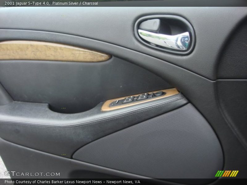 Platinum Silver / Charcoal 2001 Jaguar S-Type 4.0