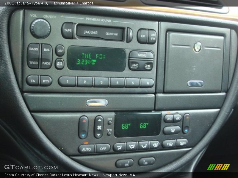 Platinum Silver / Charcoal 2001 Jaguar S-Type 4.0