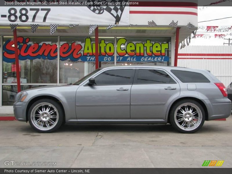 Silver Steel Metallic / Dark Slate Gray/Light Graystone 2006 Dodge Magnum SE