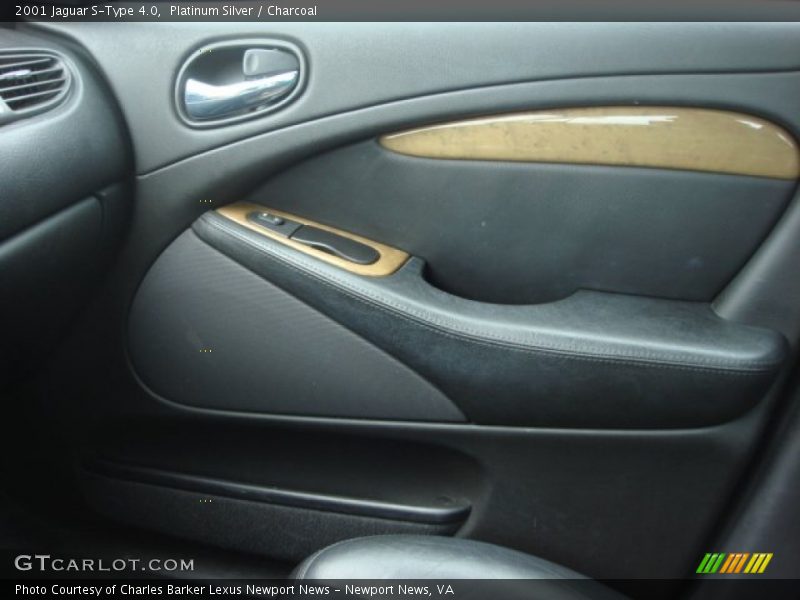 Platinum Silver / Charcoal 2001 Jaguar S-Type 4.0