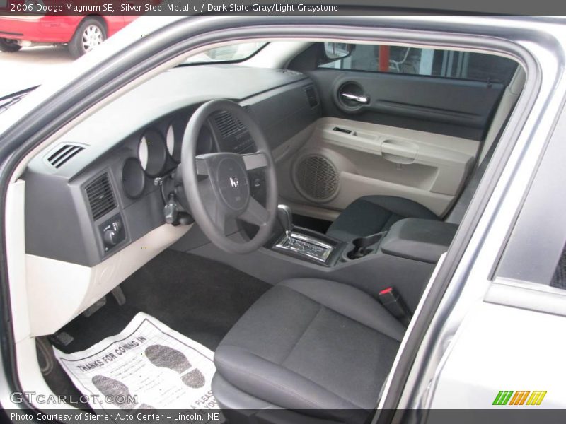 Silver Steel Metallic / Dark Slate Gray/Light Graystone 2006 Dodge Magnum SE