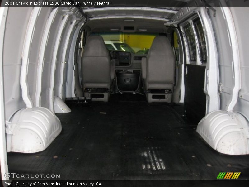 White / Neutral 2001 Chevrolet Express 1500 Cargo Van