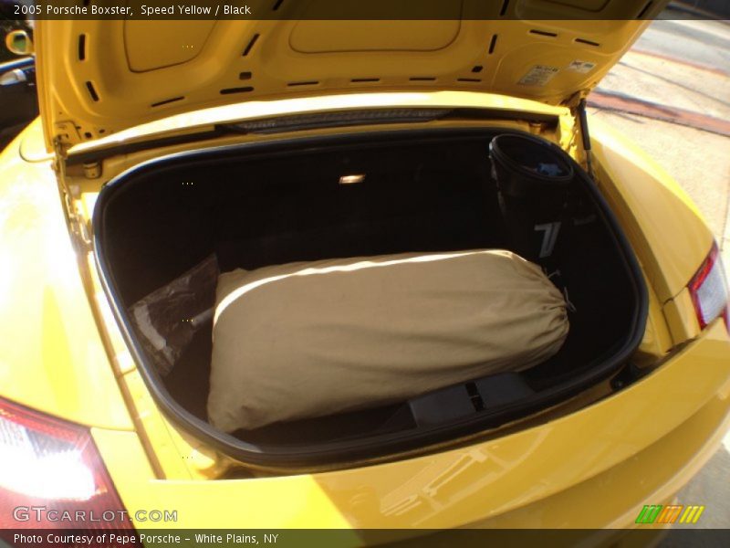Speed Yellow / Black 2005 Porsche Boxster