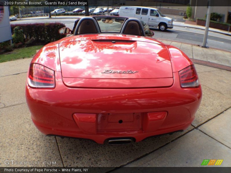 Guards Red / Sand Beige 2009 Porsche Boxster