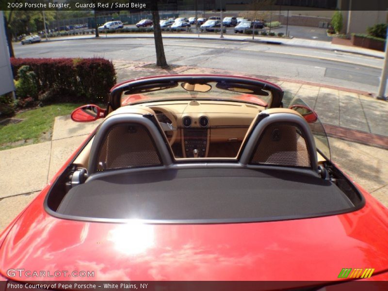 Guards Red / Sand Beige 2009 Porsche Boxster