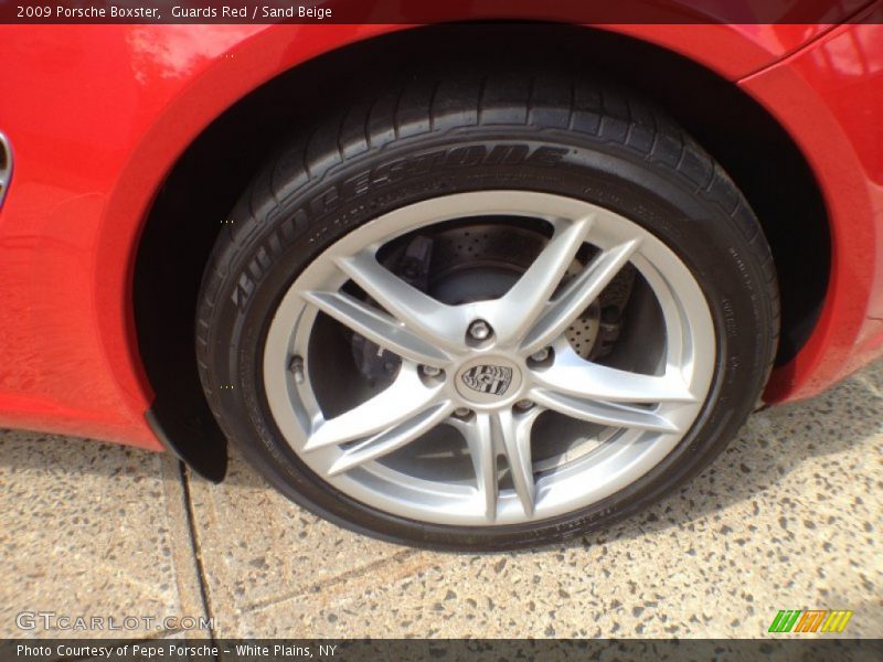 Guards Red / Sand Beige 2009 Porsche Boxster