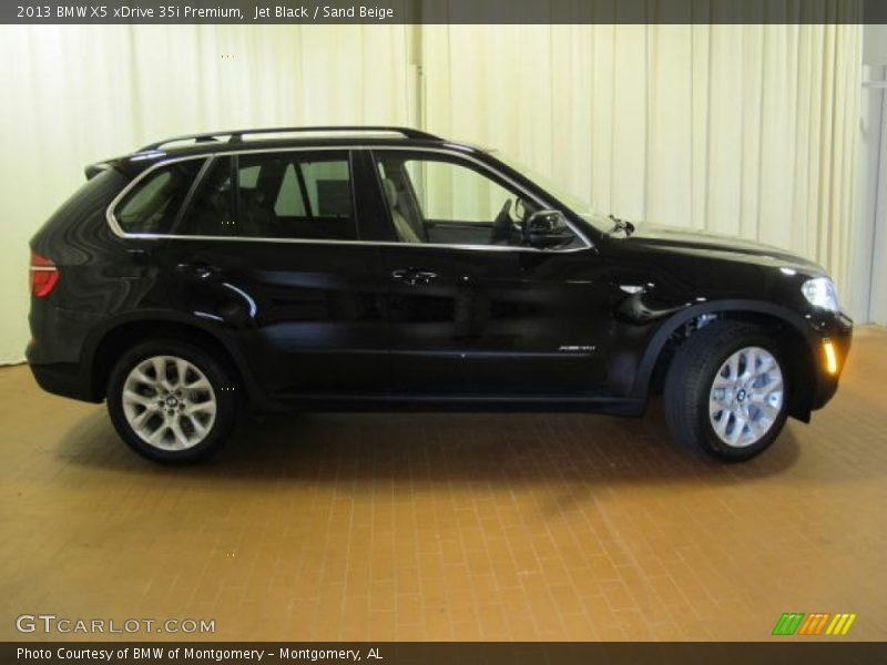 Jet Black / Sand Beige 2013 BMW X5 xDrive 35i Premium