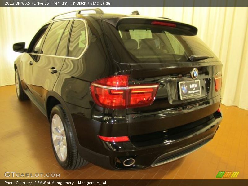 Jet Black / Sand Beige 2013 BMW X5 xDrive 35i Premium