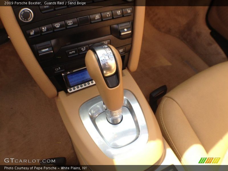 Guards Red / Sand Beige 2009 Porsche Boxster