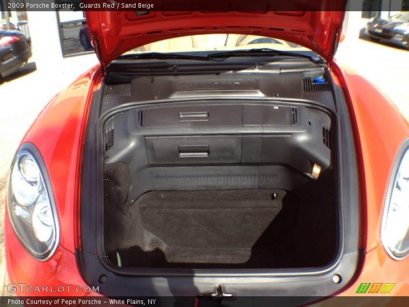 Guards Red / Sand Beige 2009 Porsche Boxster