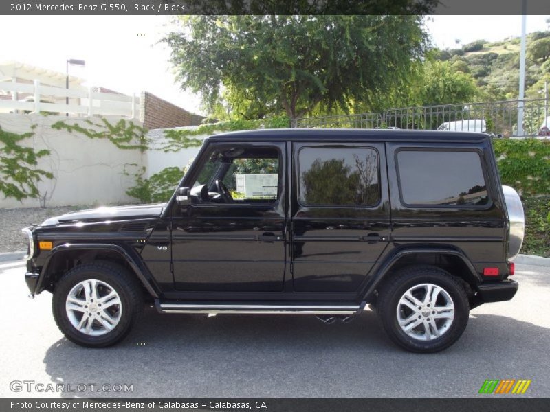  2012 G 550 Black