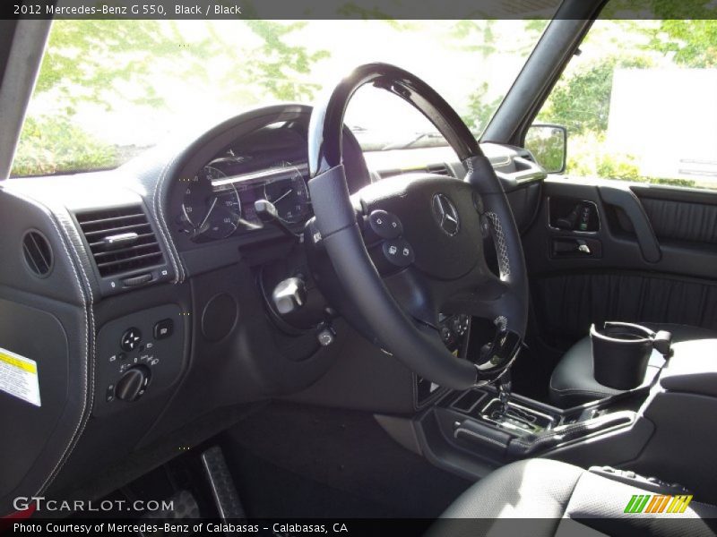 Black / Black 2012 Mercedes-Benz G 550