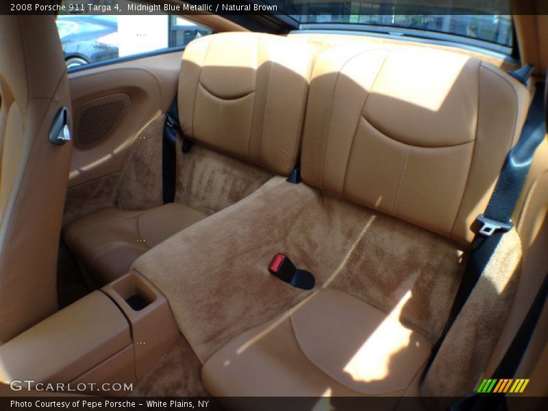 Midnight Blue Metallic / Natural Brown 2008 Porsche 911 Targa 4